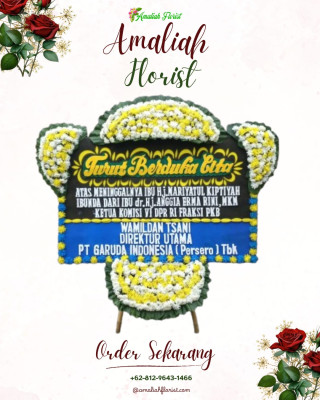 Papan Bunga Duka di Banjang