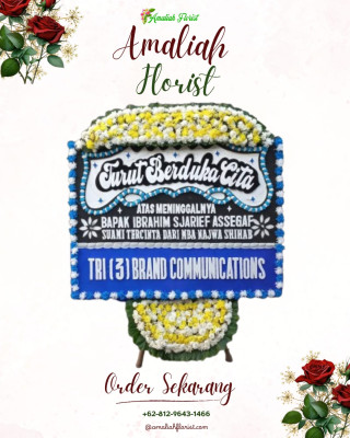 Papan Bunga Duka di Banjang