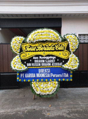 Papan Bunga Duka di Banjang